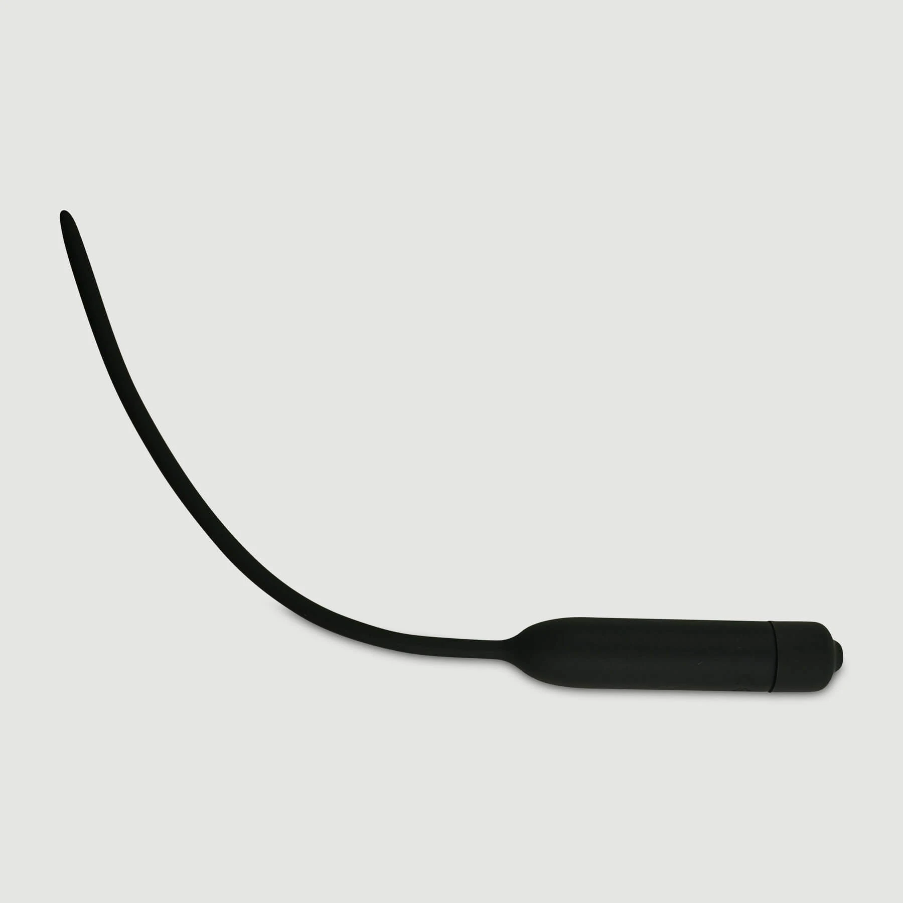 100 x 5,5 mm Silicone 10 Snelheid Vibrerend Urethraal Geluid - Zwart
