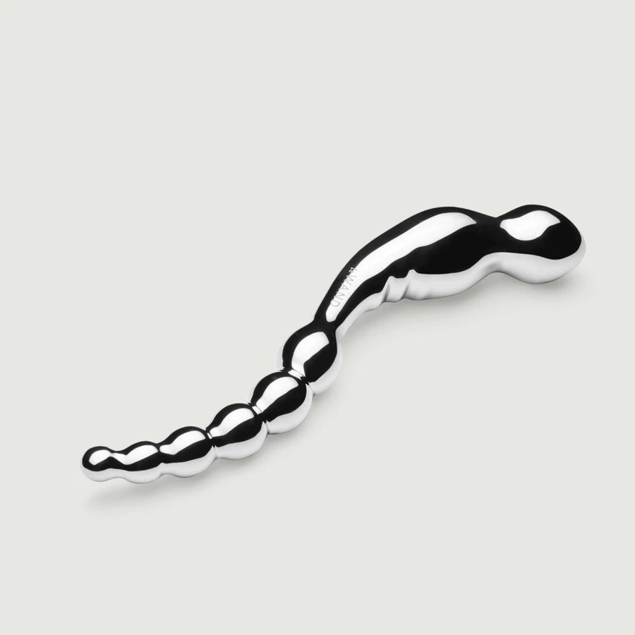 Le Wand Edelstahl Swerve Gerippter Dildo