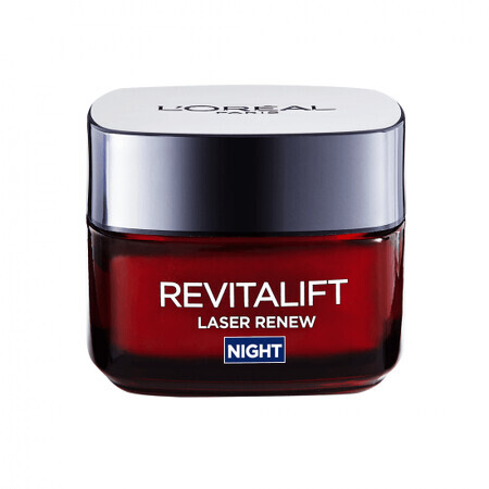 Revitalift Laser Renew Crema de Noche Antiarrugas, 50 ml, Loreal