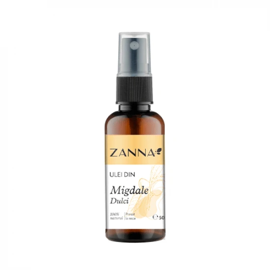 Zoete amandelolie, 50 ml, Zanna