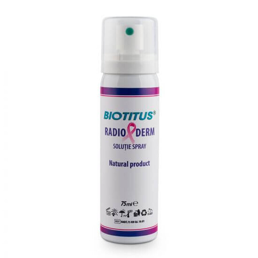 Biotitus Radioderm spray solution, 75 ml, Tiamis Medical