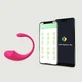 Wibrator kulkowy My Remote Smart Egg z aplikacją - czerwony