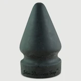 De Butt Spreader Platinum Silicone Grote Butt Plug 17,8 cm - Zwart