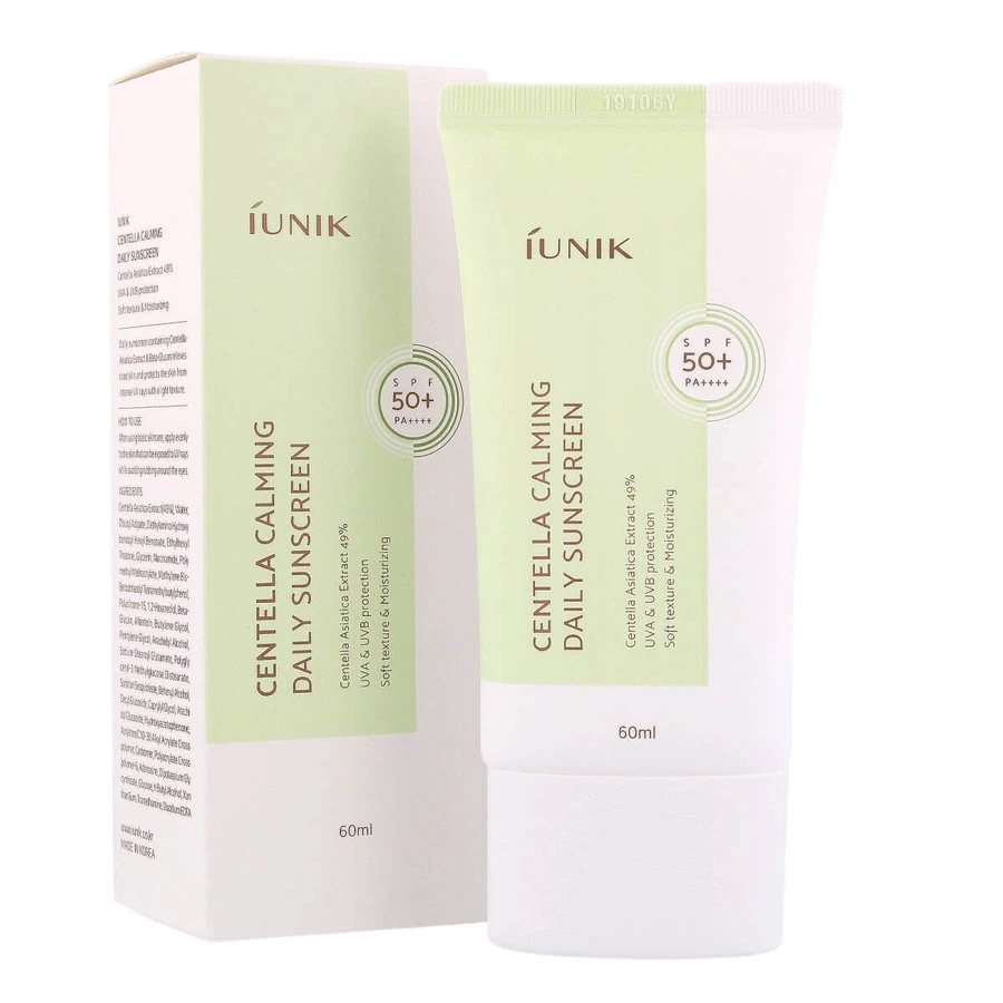 iUNIK - Centella Calming Dagelijkse Zonnecrème, 60ml (P)