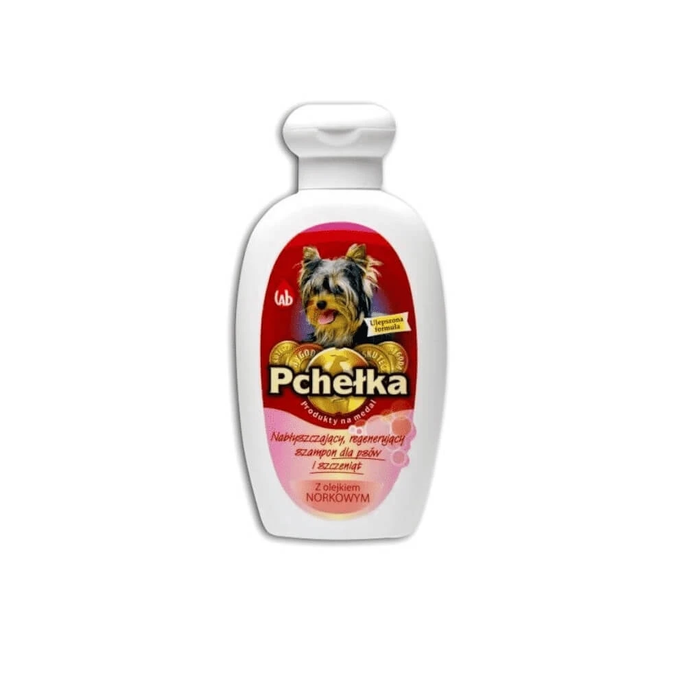 Vlooienshampoo voor honden met nertsolie 200 ml