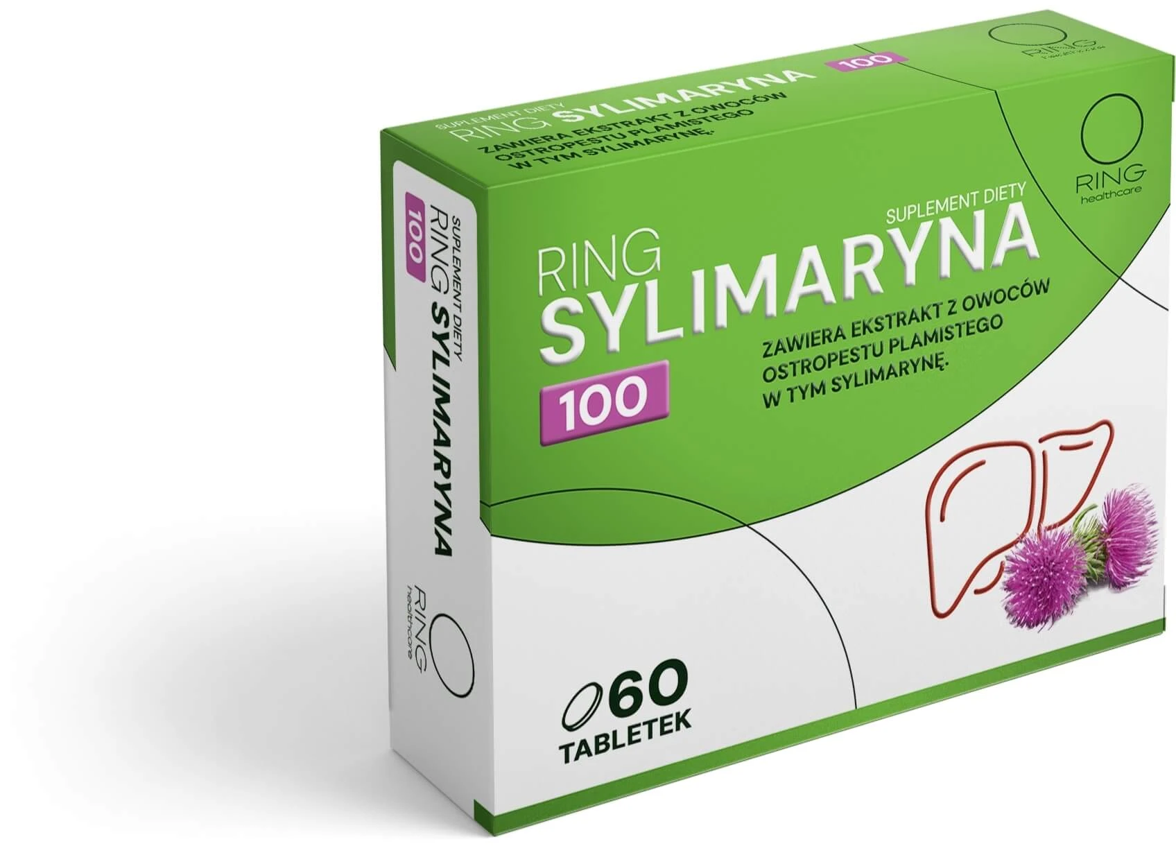 Ring Silymarin 100 60 tabletten