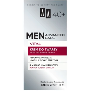 AA Men Advanced Care Vital 40+ Gezichtscrème ...