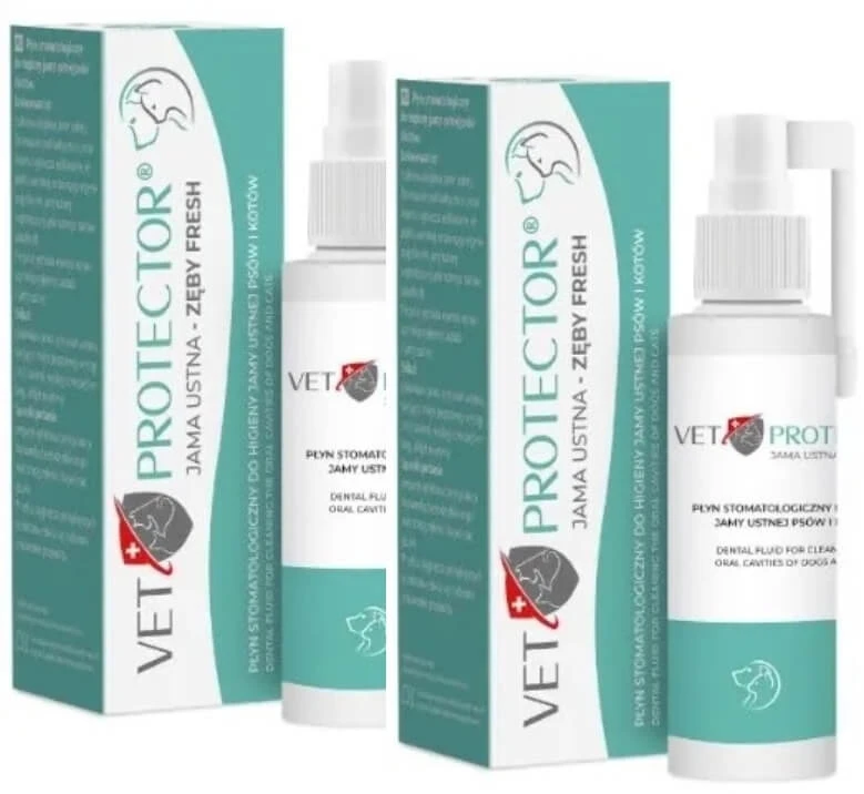 Vet Mondbeschermer - Tanden Fris 100 ml Multi-verpakking x 2