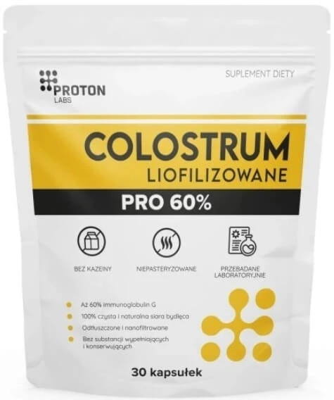 Proton Labs Gelyofiliseerd Colostrum PRO 60% 30 capsules
