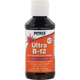 Now Foods Ultra B-12 lichid 118 ml
