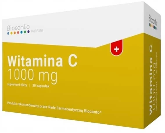 BIOCANTO Vitamine C 1000 mg 30 capsules.