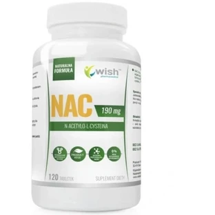 Wish NAC N-Acetylcysteïne 190mg 120 tabletten.