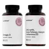 Sundose For Future Mums Omega-3, 60 capsules + Jodium, zink, ...