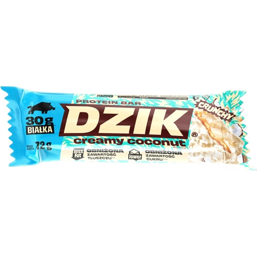 WK DZIK Eiweißriegel Knusprig Kokosnuss 72 g