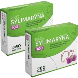 Ring Silymarin 100 60 tabletten Multi-pack x 2