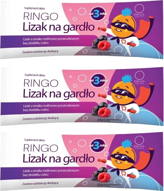Ringo Keellolly met frambozen- en bessensmaak zonder ...