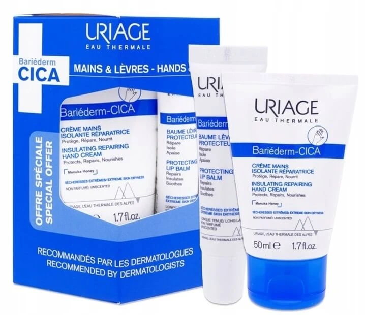 Eau Thermale Uriage Bariederm Cica Handcrème set + ...