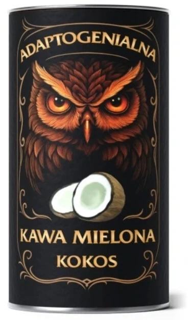 Adaptogene gemalen koffie kokos 100 g