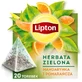 Lipton Grüner Tee Mandarine und Orange Pyramide 20 ...