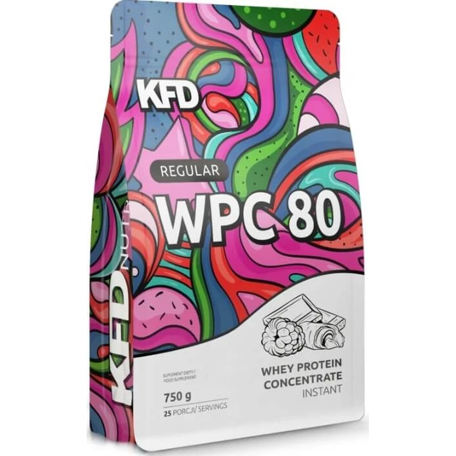 KFD WPC 80 Regular in weißer Schokolade-Himbeer-Geschmack 750 g
