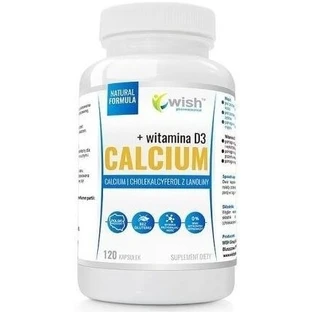 Wish Calcium 1000 mg+ Vitamina D3 120 capsule