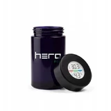 HERO PRO Parfümfreier Glasbehälter mit Hygrometer 250 ml