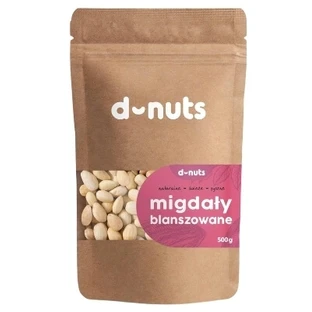 D-nuts Blanchierte Mandeln 500 g
