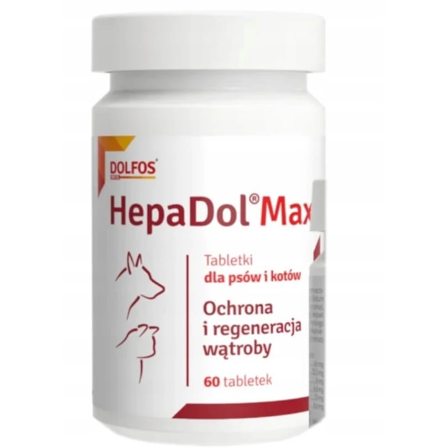 Dolvit Hepadol Max caja de 60 comprimidos.
