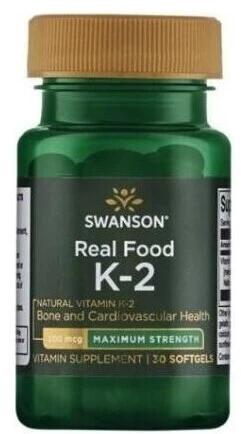 Swanson Vitamine K2 200mg 30 capsules