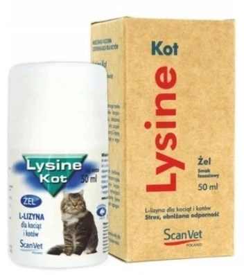 ScanVet Lysine gel voor katten 50 ml