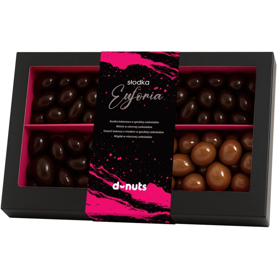 D-noten Box Sweet Euphoria 400 g (Vervaldatum 01.07.2026)