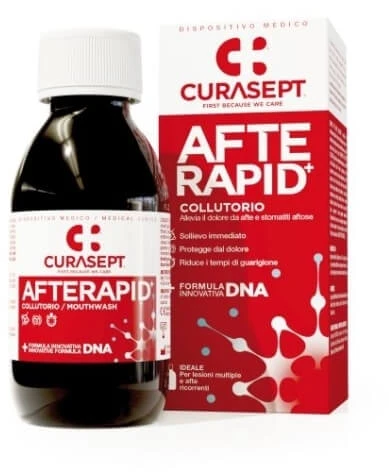 INDENT Curasept Afte Rapid Aften Vloeibaar 125 ml.