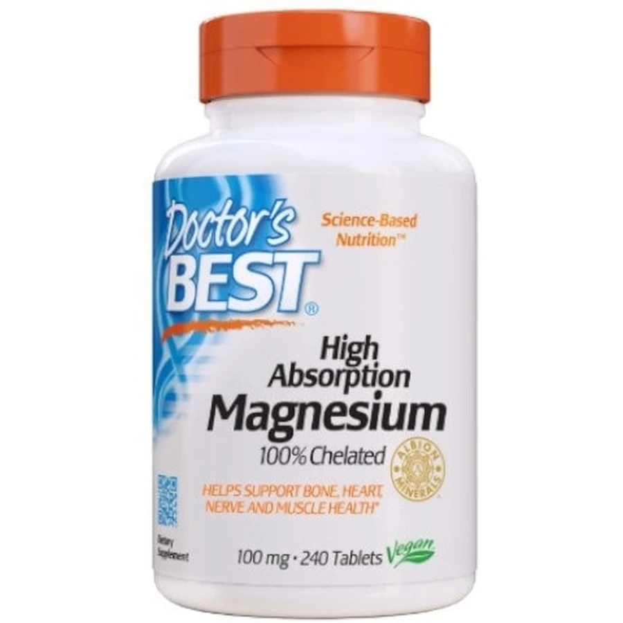 Olivit Magnesium met hoge absorptie 100mg 240 tabletten.