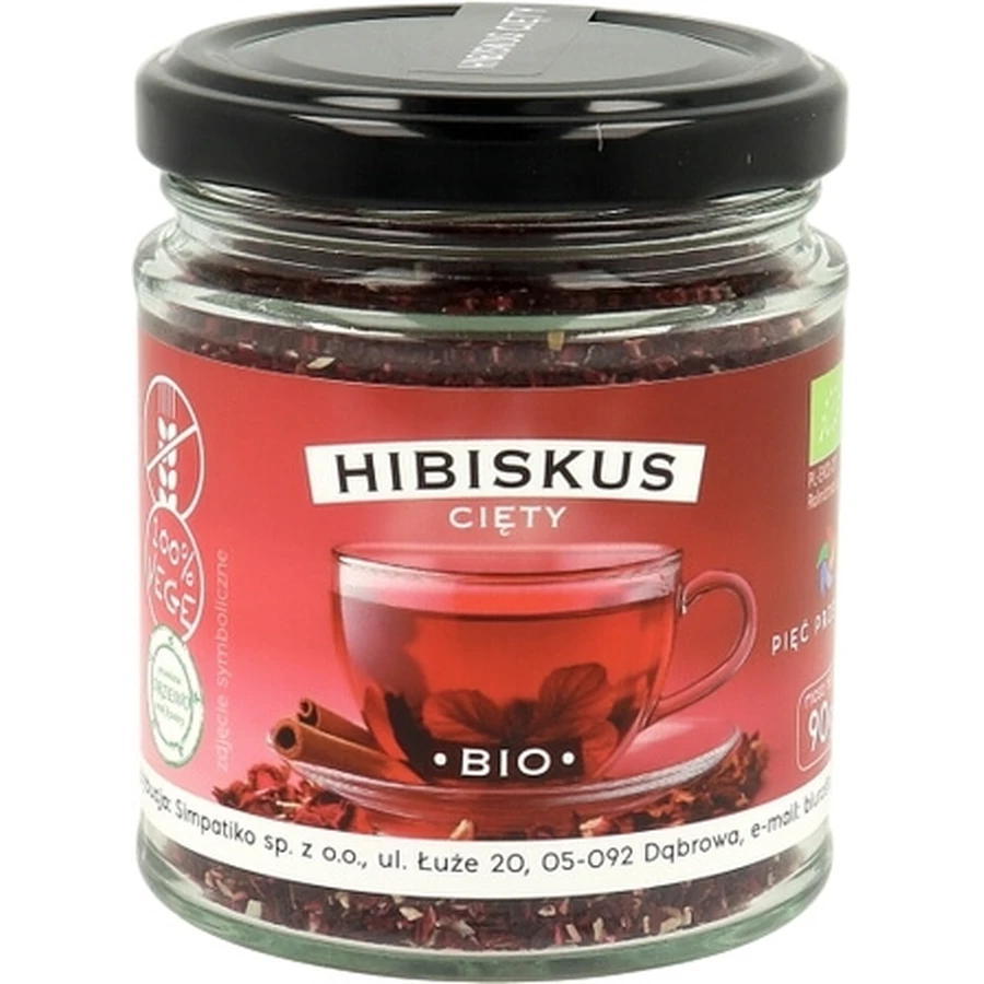 Pięć Przemian Hibiskus cięty BIO 90 g: ceny i cechy