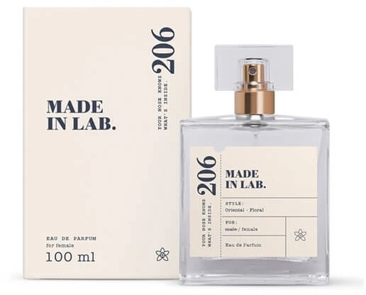 Made In Lab 206 Vrouwen Eau de Parfum 100 ml.