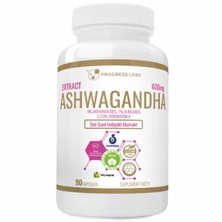Fortschritt Labs Ashwagandha-Extrakt 600 mg 90 Kapseln