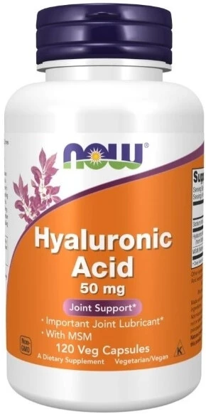 Now Foods Hyaluronzuur 50 mg 120 capsules