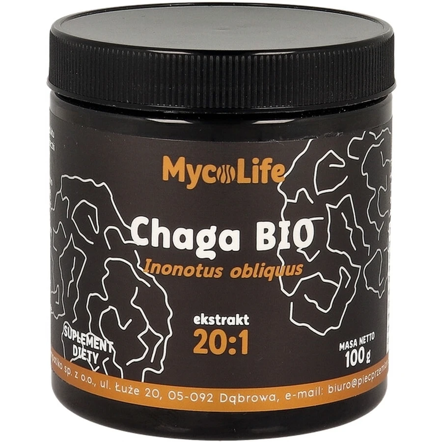 Cinco Transformaciones MycoLife Chaga BIO 100 g