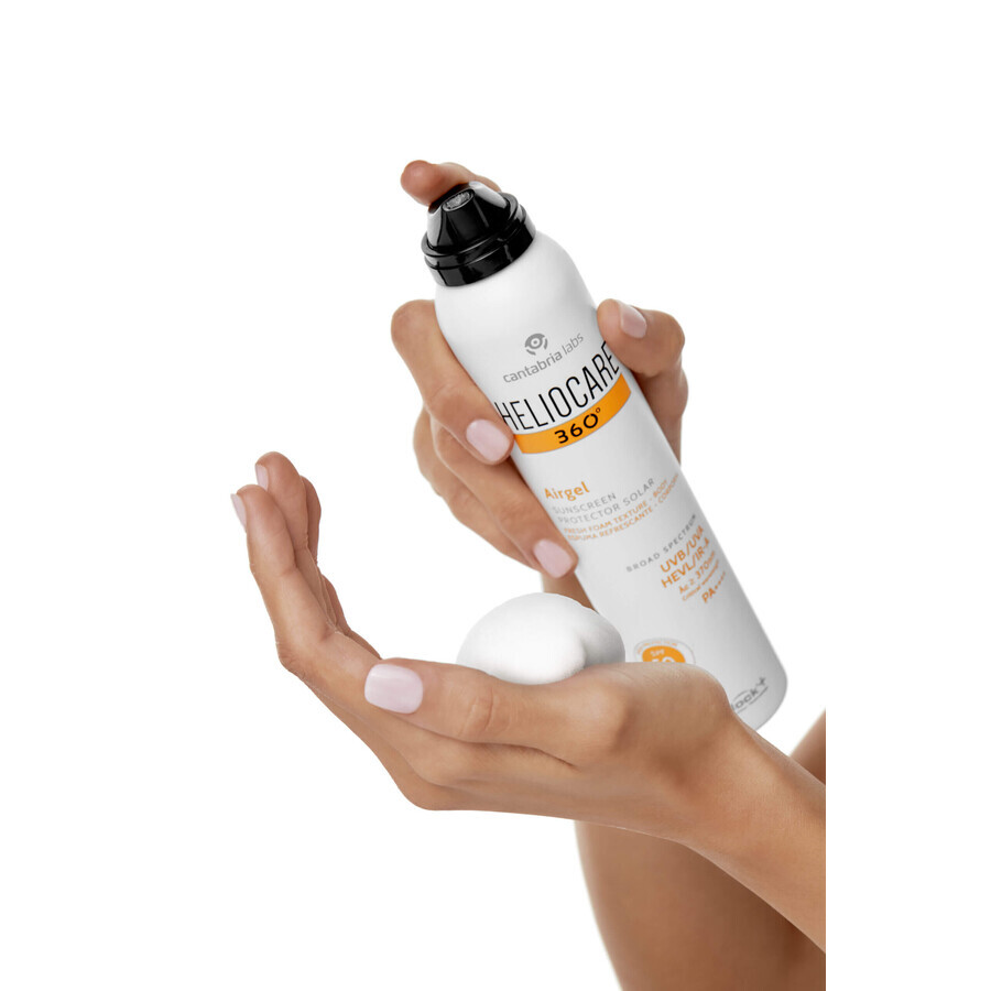 Gel protectie solara SPF 50+ Heliocare 360° Airgel, 60 ml, Cantabria Labs