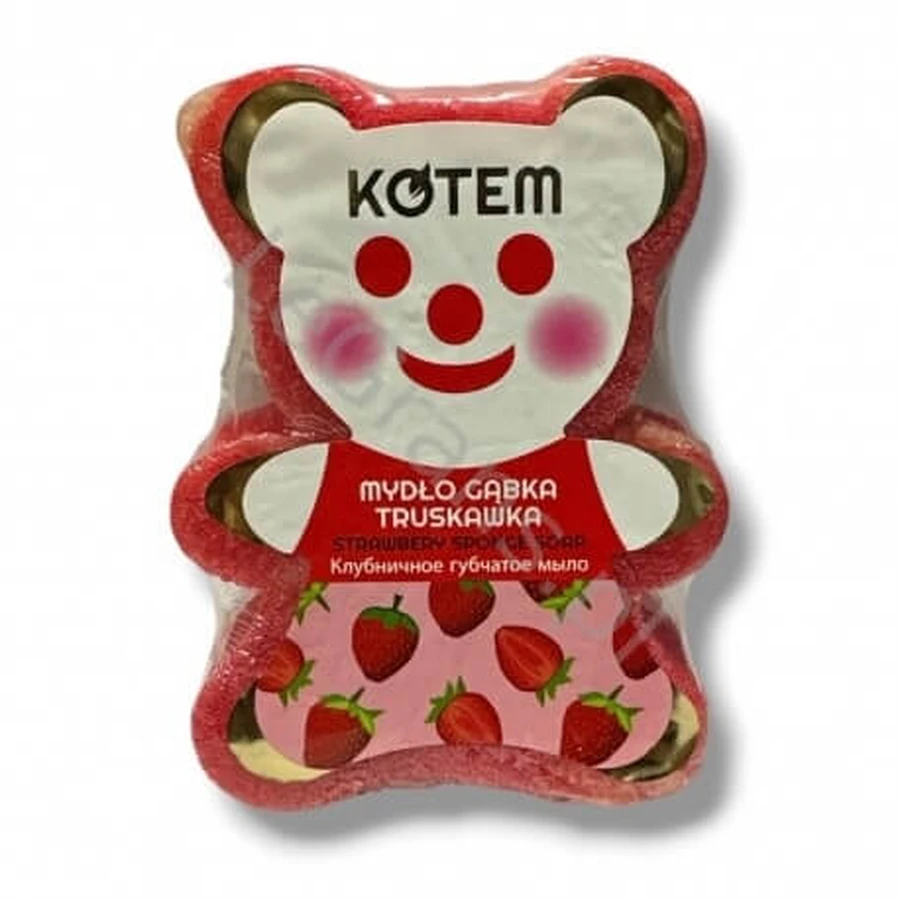 KOTEM sponszeep Aardbei 130 g