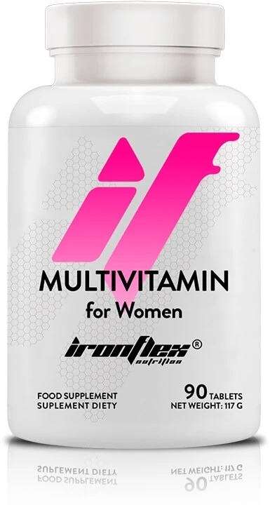 IronFlex Multivitamine Voor Vrouwen 90 tabletten.