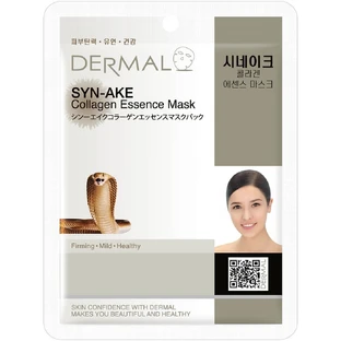DERMAL Maschera al collagene con veleno di serpente 23 g