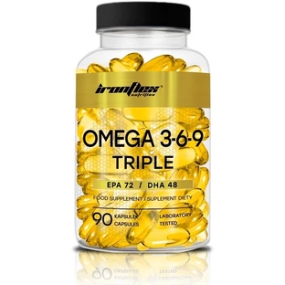 IronFlex Omega 3-6-9 Triplu 90 capsule