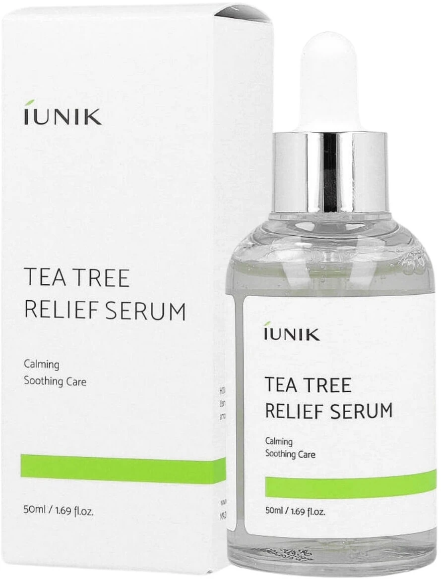 iUNIK Tea Tree Relief Serum Kalmerend Gezichtsserum 50 ml