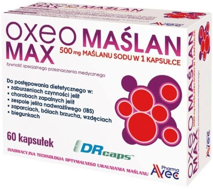 Oxeo Butyraat Max 60 capsules.