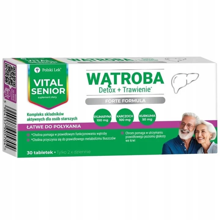 Vital Senior Lever 30 tabletten.
