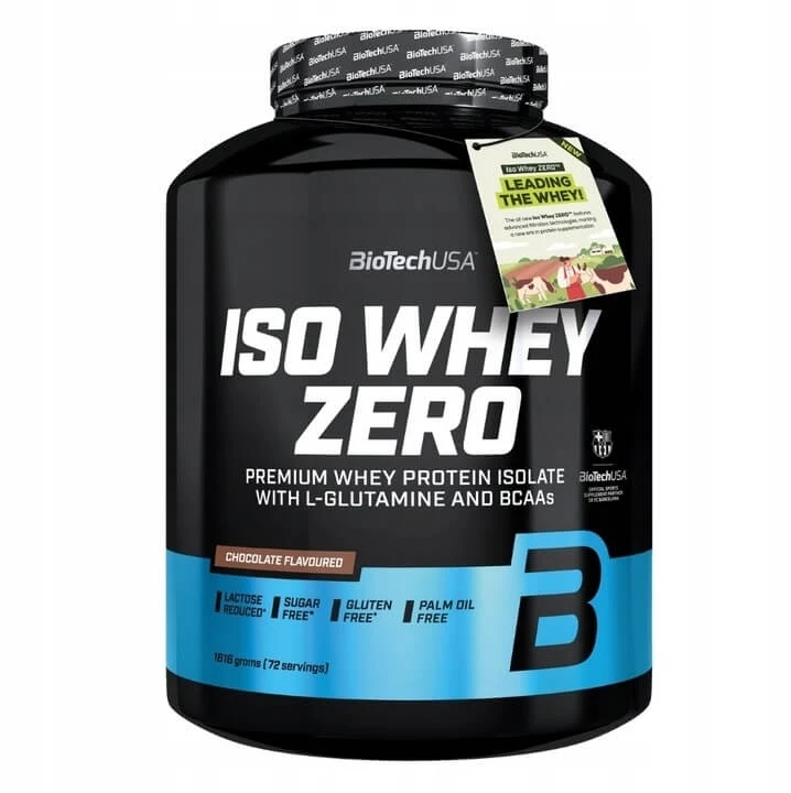 BioTech USA Iso Whey Zero Chocolade 1816 g