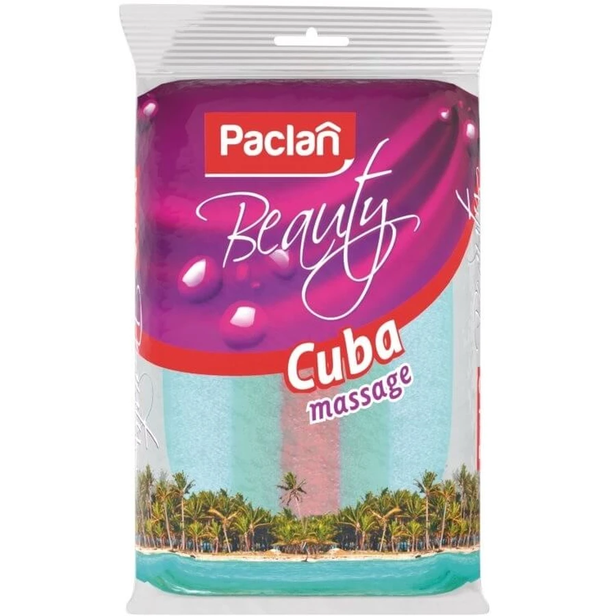 Paclan Beauty Cuba Massage Body Sponge 1 piece.