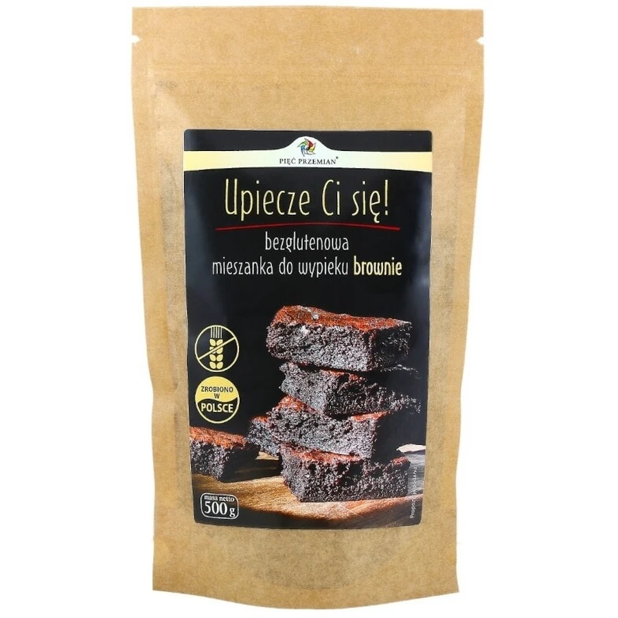 Five Transformations Glutenvrije Brownie Mix 500 g