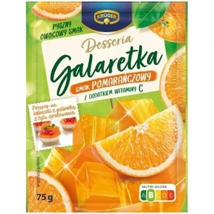 Kruger Desseria Jelly orange flavor 75g